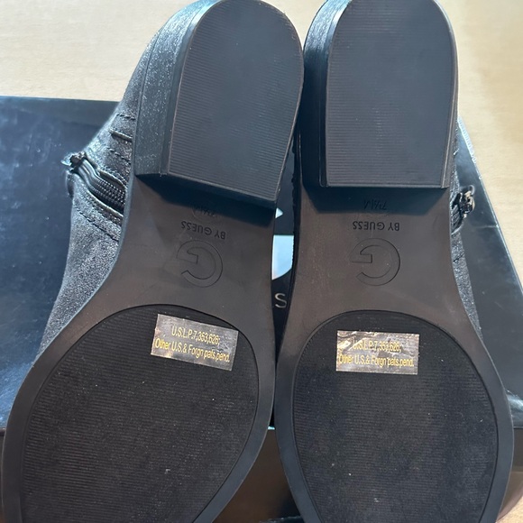 G by GUESS METALLIC PEWTER BOOTIES - Picture 12 of 14